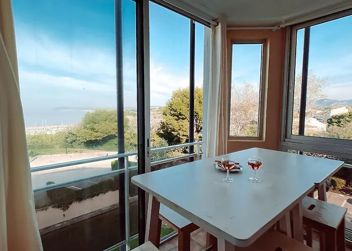 T3 Avec Vue Imprenable Dans Avec Piscine Lägenhet