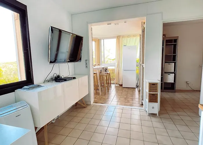 Lägenhet T3 Avec Vue Imprenable Dans Avec Piscine Six-Fours-les-Plages